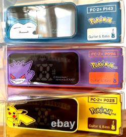 KORG Pitchclip 2+ Pokemon Edition Guitar Bass Clip-on Tuner Set of 3 From Japan