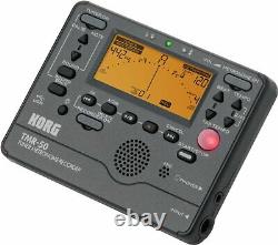 KORG TMR-50 BK Tuner Metronome Recorder Black from Japan TUTMR50BK DHL NEW