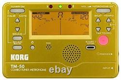 KORG Tuner / Metronome TM-50 GD Gold