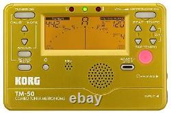 KORG Tuner/Metronome TM-50 GD Gold 432