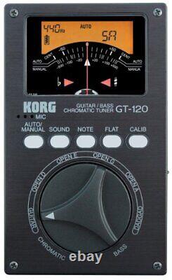 KORG chromatic tuner guitar / bass GT-120