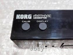KORG for Guitar/Bass Lightweight Slim Pro PB05 1U Rack Mount Tuner Used