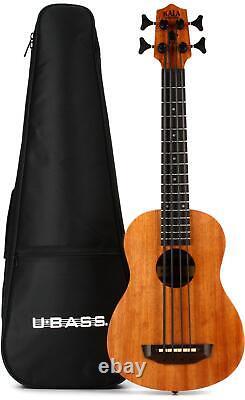 Kala U-Bass Nomad Acoustic-Electric Bass Guitar Natural Satin