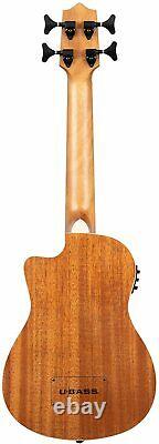 Kala U-Bass Scout Acoustic-Electric Bass Guitar