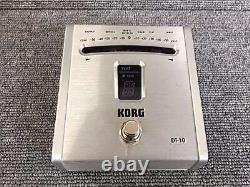 Korg DT10 Chromatic Guitar and Bass Pedal Tuner With Box Fresh Condition-Japan