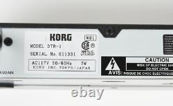 Korg DTR-1 ToneWorks Rack Mount Chromatic Digital Tuner with Box and Manual