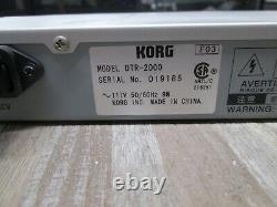 Korg DTR-2000 Guitar bass tuner stage studio