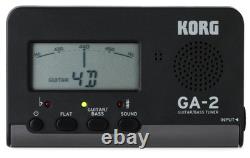 Korg GA-2 Guitar and Bass Tuner (5-pack) Bundle