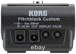 Korg Guitar Tuner (PBCS) Pitchblack Custom Pedal Tuner