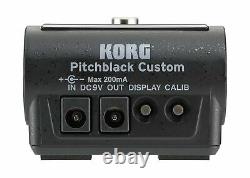 Korg Guitar Tuner (PBCS) Pitchblack Custom Pedal Tuner