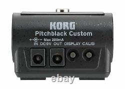 Korg Guitar Tuner (PBCS) Pitchblack Custom Pedal Tuner