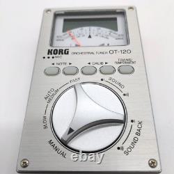 Korg OT-120 Chromatic Multi Instrument KORG Orchestral Tuner Studio Pro Turner