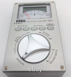 Korg OT-120 Chromatic Multi Instrument KORG Orchestral Tuner Studio Pro Turner