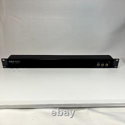 Korg PB-05 Pitchblack Professional Rackmount Tuner Used Tested With power supply