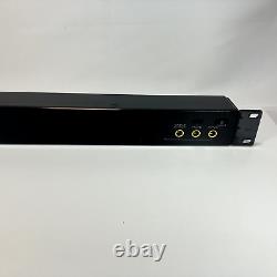 Korg PB-05 Pitchblack Professional Rackmount Tuner Used Tested With power supply