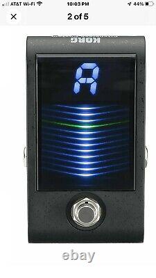 Korg PBCS Guitar Pedal Tuner Black