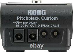 Korg Pedal Tuner Pitchblack Custom Guitar/Bass