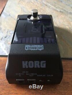 Korg Pitchblack Chromatic Pedal Tuner Guitar/Bass MINT/EXCELLENT