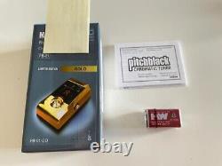 Korg Pitchblack Gold PB-01 Limited color Pedal Tuner Original Box & Papers new