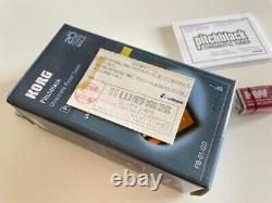 Korg Pitchblack Gold PB-01 Limited color Pedal Tuner Original Box & Papers new
