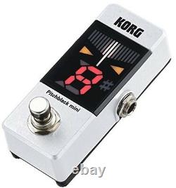 Korg Pitchblack Mini Limited Edition Pedal Tuner White PB-MINI-WH