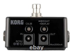 Korg Pitchblack X Chromatic Guitar Tuner 4 Display Modes High Visibility