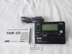 Korg TMR-50 Tuner Metronome Recorder Combo Black Used