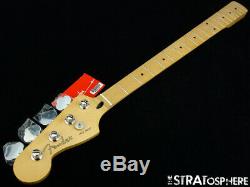 LEFTY Fender Player Jazz BASS NECK & TUNERS Bass Guitar Parts, Modern C Maple