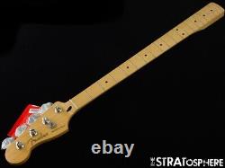 LEFTY Fender Player Precision P BASS NECK + TUNERS Bass Guitar Maple $10 OFF