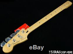 LEFTY Fender Player Precision P BASS NECK & TUNERS Bass Guitar Parts, Maple