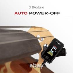 LOT of 25 D'Addario PW-CT-17BU Eclipse Headstock Guitar & Bass Tuner Blue