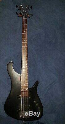 Le Fay D-Tuner Black Bass Guitar Good Condition Professional Quality Instrument
