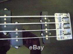 Left Hand Flying V Bass / Lefty Bass New Tuners, Level Frets