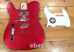 Lefty USA Fender Tele Telecaster American Standard Guitar Body Alder Wood 2.1kg