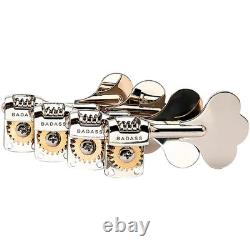 Leo Quan Badass OGT Mini Bass Tuning Keys Nickel 4-in-line