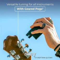 Lightweight Automatic String Tuner & Metronome for Musicians Battery Included