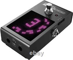 Liquid Audio Peterson Tuners SS-HD StroboStomp HD Guitar & Bass Pedal with12 Picks
