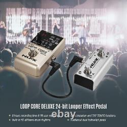 Looper Effect Pedal Electric Guitar Bass Loop Micro Looper Drum Tuner Recording