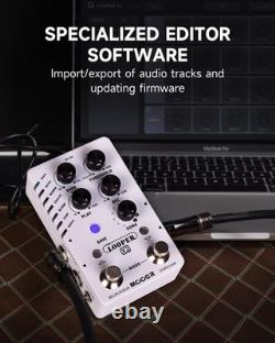 Looper X2 Stereo Electric Guitar Loop Pedal, Bass Guitar Looper Pedal, Acoust