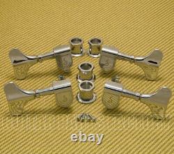 M4-CHROME Schaller M4 Chrome Bass Tuners 2+2 Made in Germany
