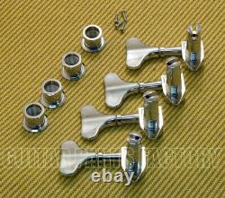 M4L-CHROME Chrome 4-Inline M4 Schaller Bass Tuners