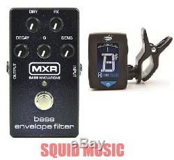 MXR Dunlop M82 Bass Envelope Filter Effects Pedal M-82 Analog (TUNER)