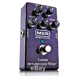 MXR M82 Bass Guitar Envelope Filter Pedal withCable, Tuner, and Locking Strap