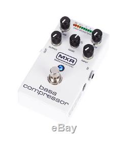 MXR M87 Bass Guitar Compressor Pedal withCable, Tuner, and Setting Saver Pen