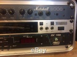Marshall 9000 series MGP 9004. Pre Amp. With Tuner. Delay and Road Case