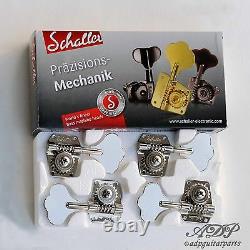 Mecaniques Schaller Basse BM Reversibles G/D P-J Bass MusicMan Tuners Left/Right