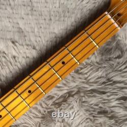 Metallic Blue Electric Bass Guitar PB Bass S-S Pickups 4 Strings Maple Fretboard
