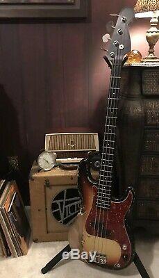Moses Graphite Fender Licensed P Precision Bass Neck with22 Frets, Schaller Tuners