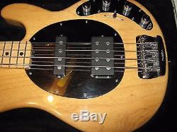 Musicman Man Sting Ray Bass, SH pickups, Hipshot D-tuner, excellent condition