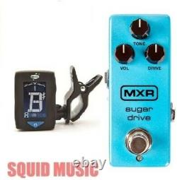 Mxr Sugar Drive Mini M294 Guitar Overdrive Pedal (dunlop Guitar Tuner) M-294